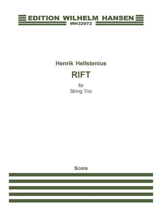 Henrik Hellstenius - Rift