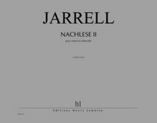 Michael Jarrell: ...Nachlese... II