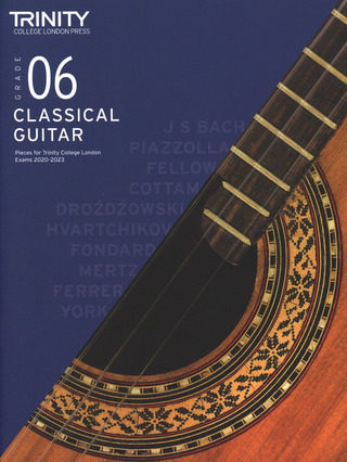 Larry Clark et al. - Trinity College London Classical Guitar Exam Pieces 2020–2023: Grade 6