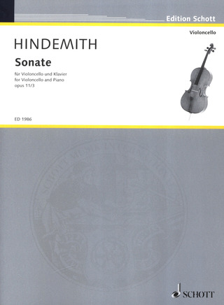Paul Hindemith - Sonate op. 11/3