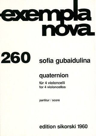 Sofia Gubaidulina - Quaternion für 4 Violoncelli