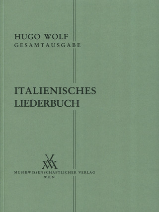 Hugo Wolf - Italienisches Liederbuch