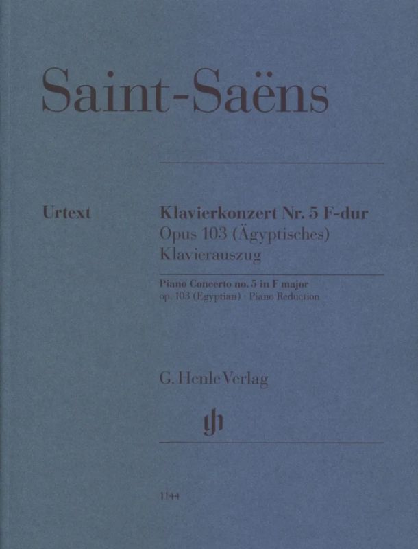 Camille Saint-Saëns - Piano Concerto no. 5 F major op. 103 (Egyptian)