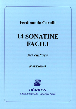 Ferdinando Carulli - 14 Sonatine Facili