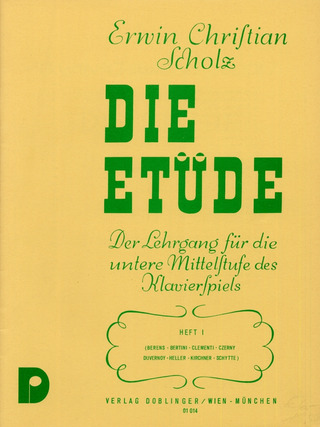 Erwin Christian Scholz - Die Etüde 1