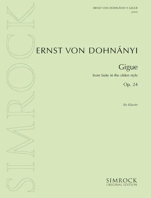 Ernst von Dohnányi - Suite in the Olden Style