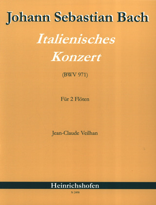 Johann Sebastian Bach - Italienisches Konzert BWV 971 BWV 971