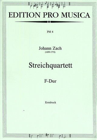 Zach J. - Quartett F-Dur