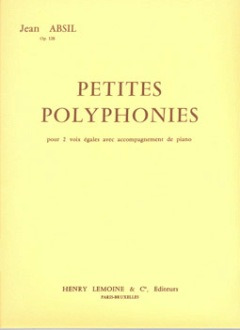Jean Absil - Petites polyphonies Op.128