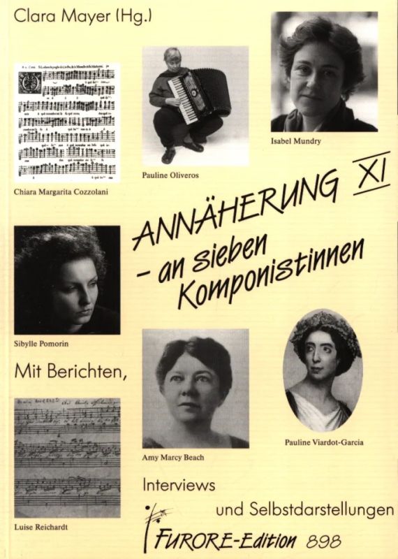 Annäherung XI – an sieben Komponistinnen