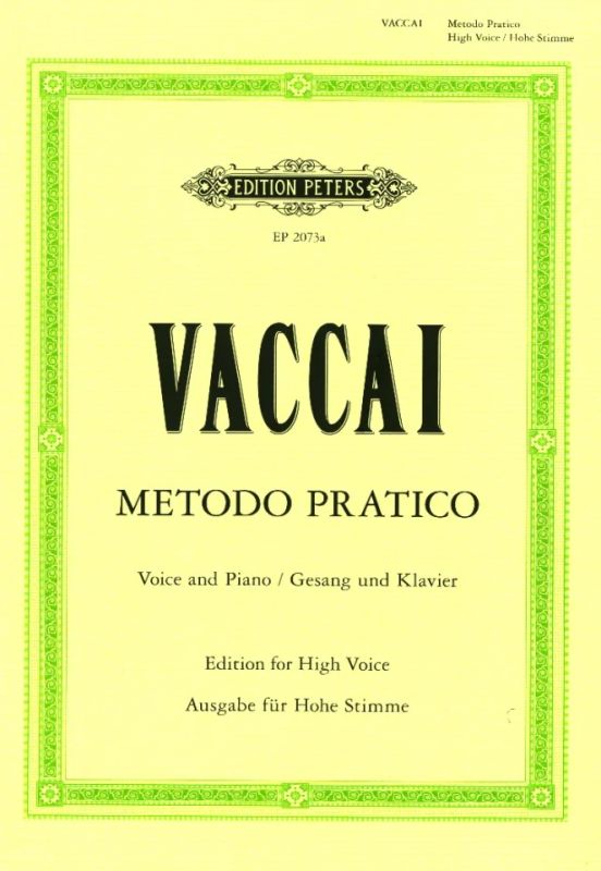 Nicola Vaccai - Metodo Pratico – High Voice (0)