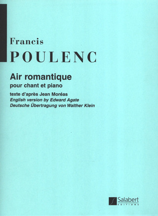 Francis Poulenc: Air romantique