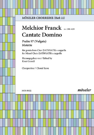 Melchior Franck - Sing to the Lord a new song