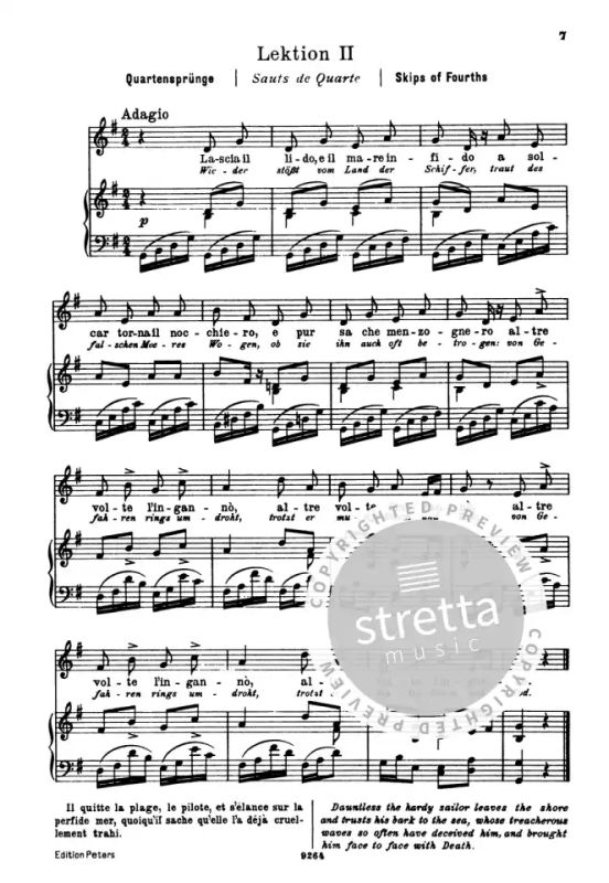 Nicola Vaccai - Metodo pratico di Canto Italiano – mittlere Stimme