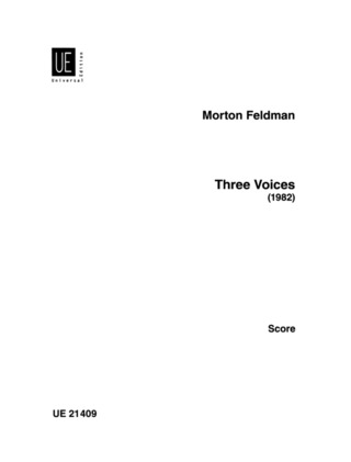 Morton Feldman - Three Voices