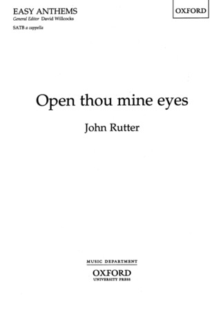 John Rutter - Open Thou Mine Eyes
