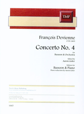 François Devienne - Konzert Nr. 4 C-Dur