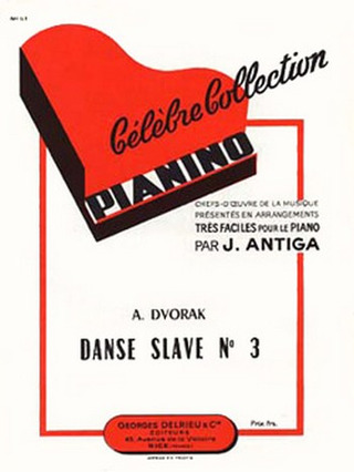 Antonín Dvořák - Danse slave n°3 - Pianino 117