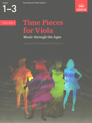 Paul Harris - Time Pieces for Viola, Volume 1