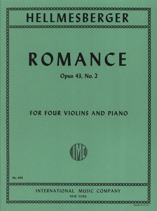 Joseph Hellmesberger - Romance Op.43/2