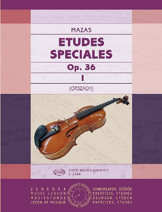 Jacques Féréol Mazas - Etudes spéciales 1 op. 36