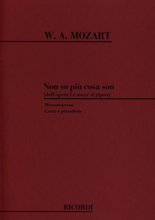 Wolfgang Amadeus Mozart - Non So Piu Cosa Son, Cosa Faccio