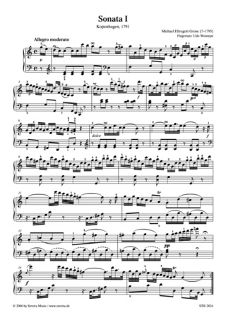 Michael Ehregott Grose - Sonata I
