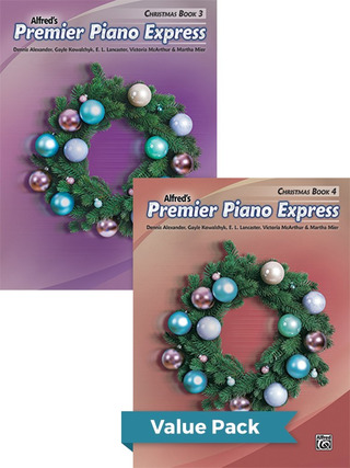 Premier Piano Express: Christmas 3 & 4 Value Pack