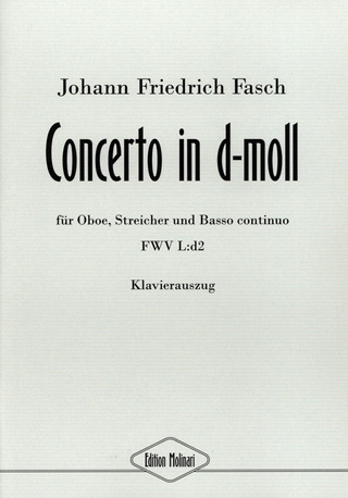 Johann Friedrich Fasch - Konzert d-Moll FWV L:d2 für Oboe, Streicher und Bc