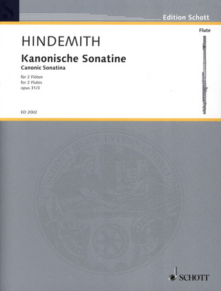 Paul Hindemith - Kanonische Sonatine op. 31/3