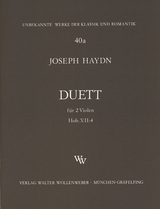 Joseph Haydn - Duett Hob.XII:4
