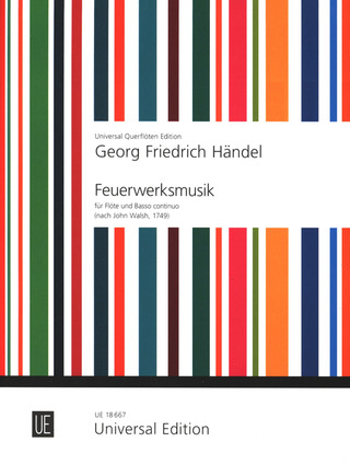 Georg Friedrich Händel: Feuerwerksmusik für Flöte und Basso continuo