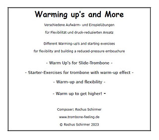 Rochus Schirmer - Warming-Up's and More