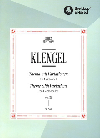 Julius Klengel: Thema mit Variationen op. 28
