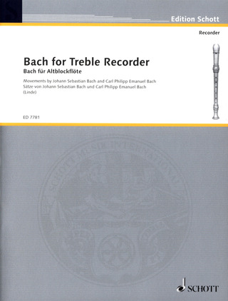 Johann Sebastian Bach y otros. - Bach für Alt-Blockflöte