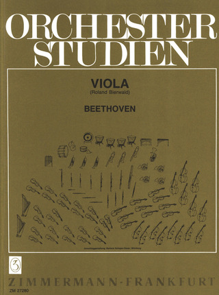 Ludwig van Beethoven - Orchesterstudien Viola