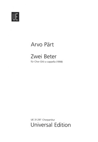 Arvo Pärt - Zwei Beter