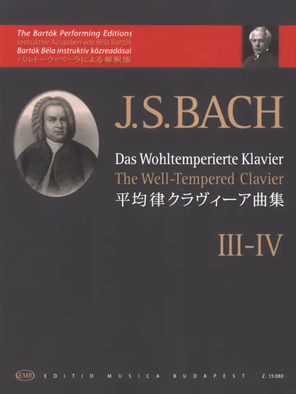 Johann Sebastian Bach - Das Wohltemperierte Klavier 3-4