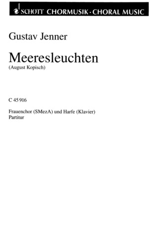 Gustav Jenner: Meeresleuchten