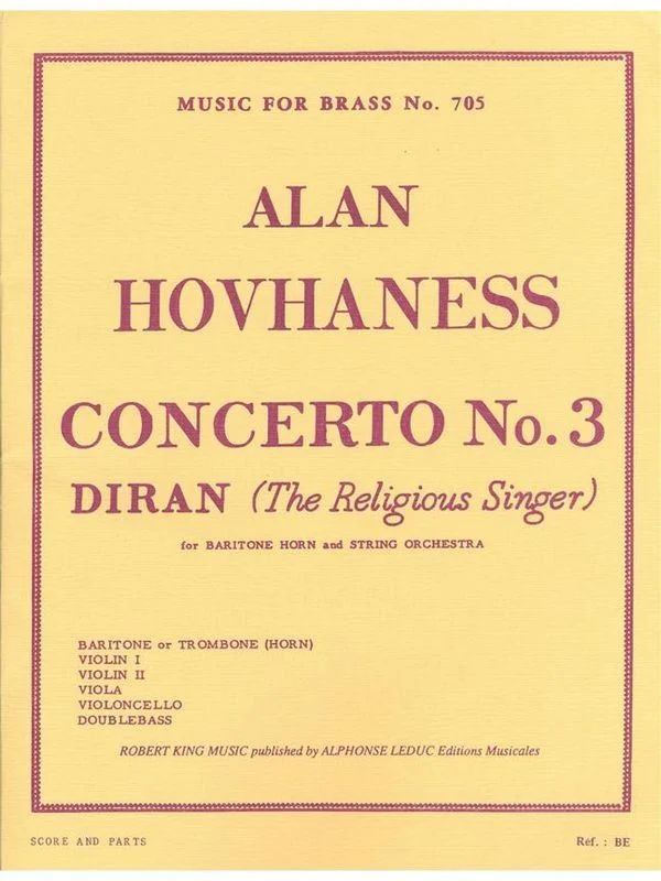 Alan Hovhaness - Alan Hovhaness: Concerto No.3