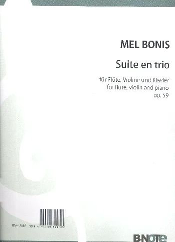 Mel Bonis - Suite en trio für Flöte, Violine und Klavier op.59