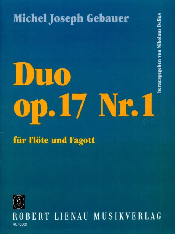 Gebauer, Michel Joseph - Duo G-Dur op. 17,1