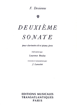 François Devienne: Sonate 2 (Deuxieme Sonate)