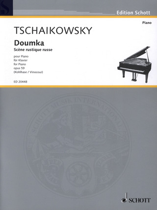 Piotr Ilitch Tchaïkovski - Doumka op. 59