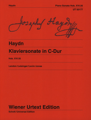 Joseph Haydn: Piano Sonata C Major Hob XVI:35