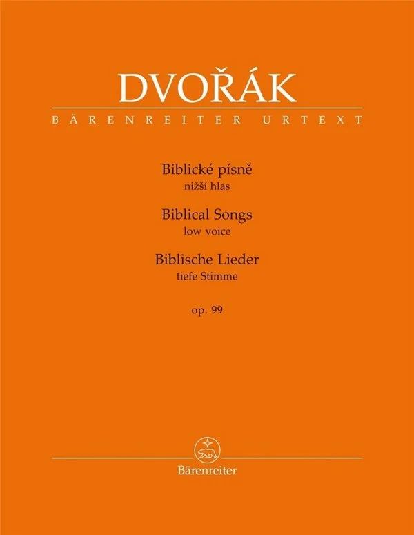 Antonín Dvořák - Biblické písně op. 99