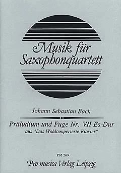 Johann Sebastian Bach - Praeludium + Fuge 7 Es-Dur (Wohltemperiertes Klavier)
