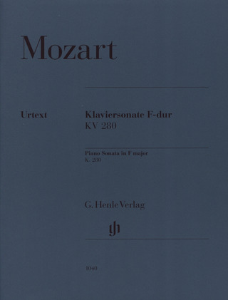 Wolfgang Amadeus Mozart - Piano Sonata F major K. 280 (189e)