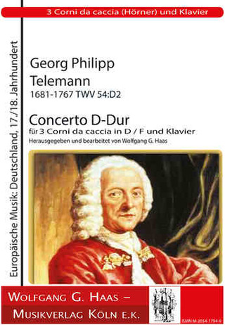 Georg Philipp Telemann - Concerto D-Dur TWV 54:D2