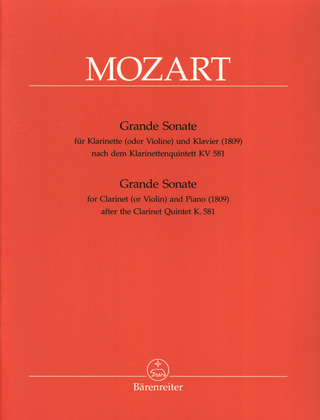 Wolfgang Amadeus Mozart - Grande Sonate